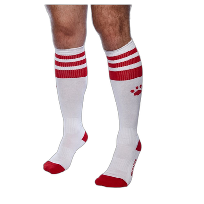 Prowler RED Football Socks White & Red
