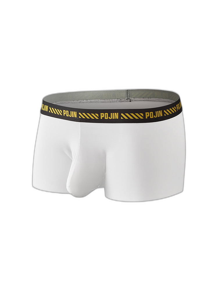 Men's Bulge Enhancing Pouch Seamless Trunks