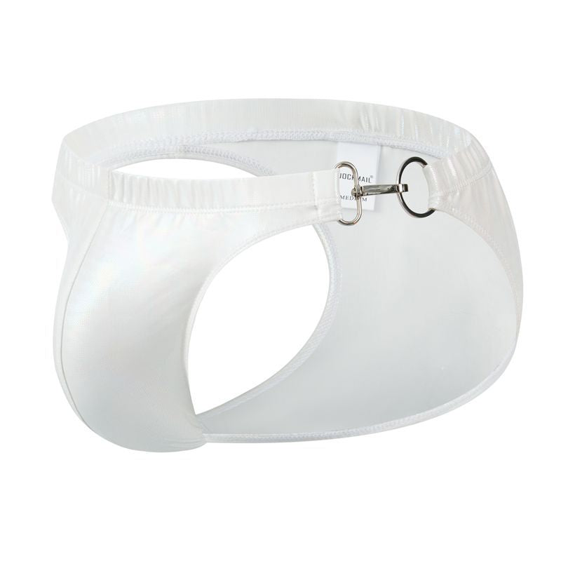 Men's Briefs Laser Imitation Leather Swim Bikini