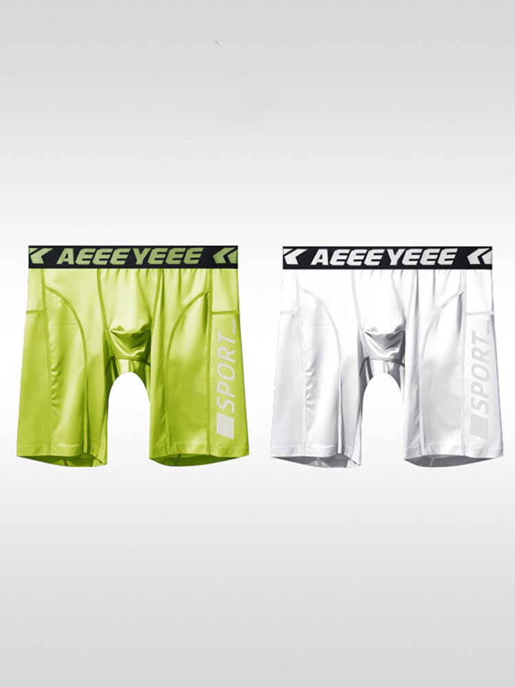 Men's High Elasticity Tight-Fit Quick-Dry Sports Shorts