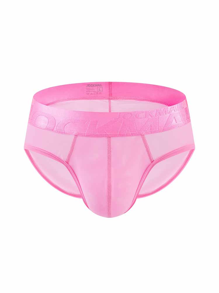 Men's Transparent Mesh Sexy Briefs 