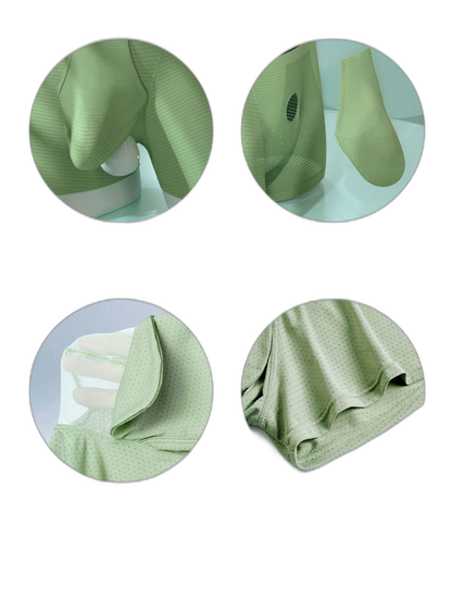 Men's Cooling Separate Pouch Boxer Briefs Dual Pouch Underwear