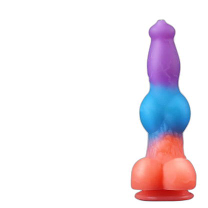 Simon - 9.3 Inch Vibrating Squirting Dildo - Glow In The Dark Dildo