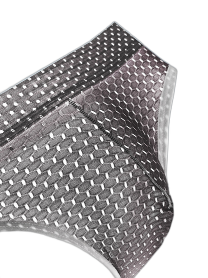 3 Pack Men's Breathable Mesh Ice Silk Sexy Stretch Fit Jockstrap