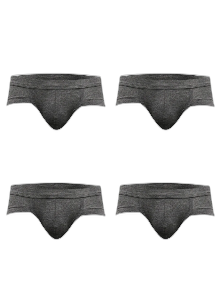 4 Pack Modal Soft Breathable Support Pouch Underwear