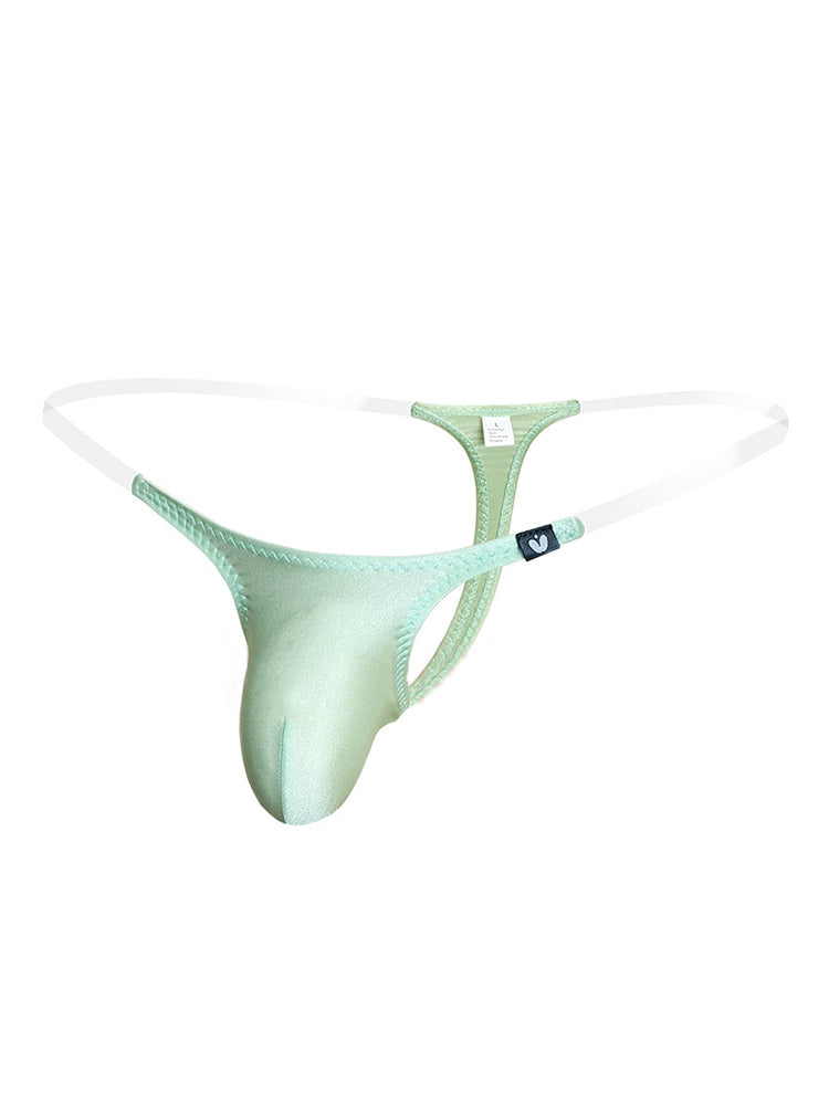 Men's Invisible Waistband Straps Low Rise Thong 