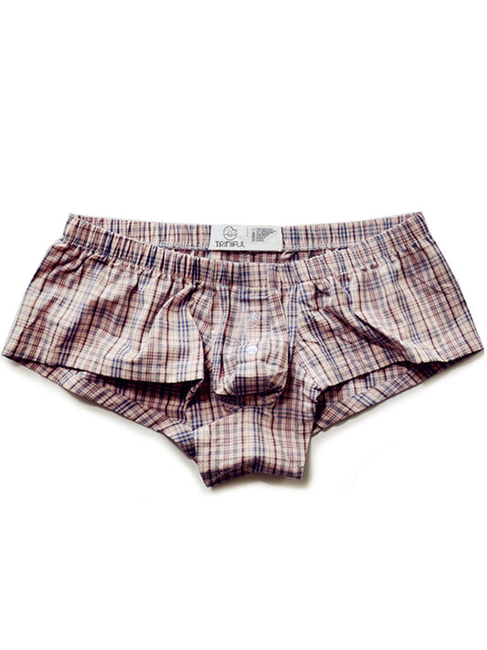 D.M Low Waisted Loose Men's Cotton Briefs