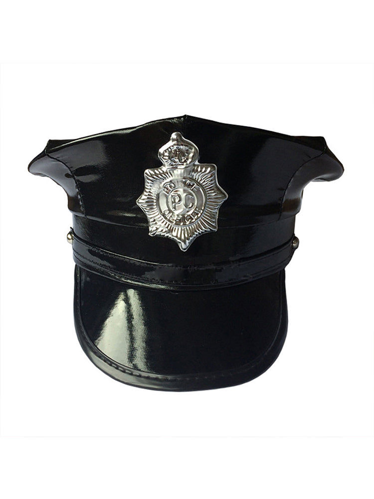 Police Cosplay Octagonal Hat