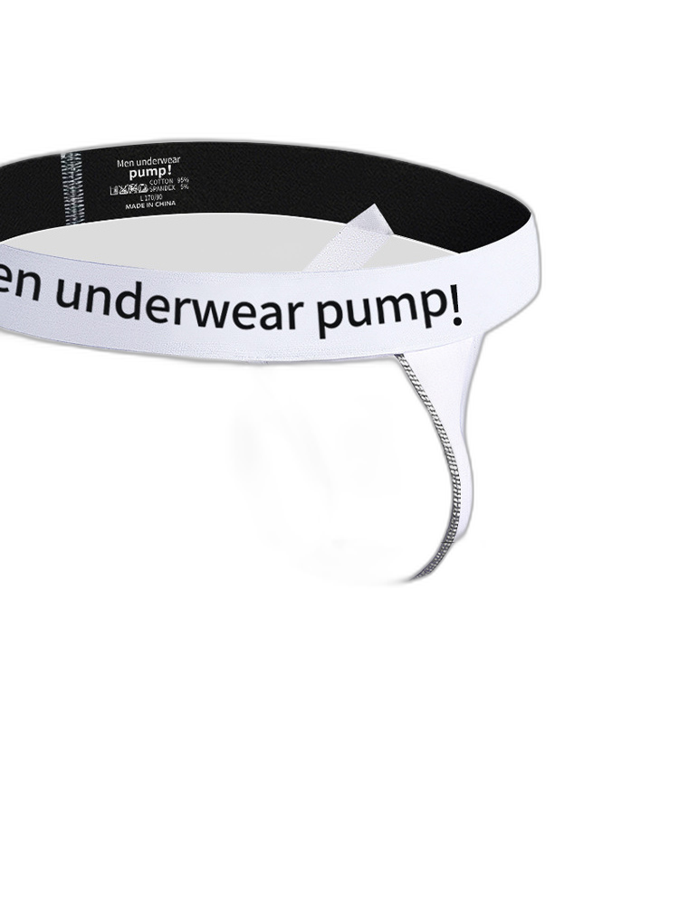 2 Pack Men's Trendy Breathable Sexy Cotton Jockstrap