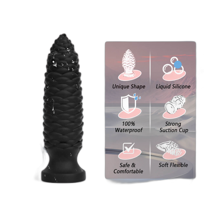 Pinecone Ⅱ - Silicone Huge Butt Plug