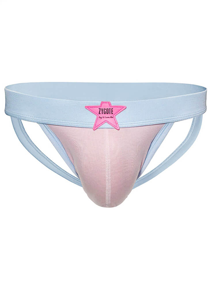 Men's Sexy Star Waistband Double-Strap Thong
