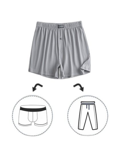 Water Soft Tencel Cotton Comfortable and Breathable Men's Shorts