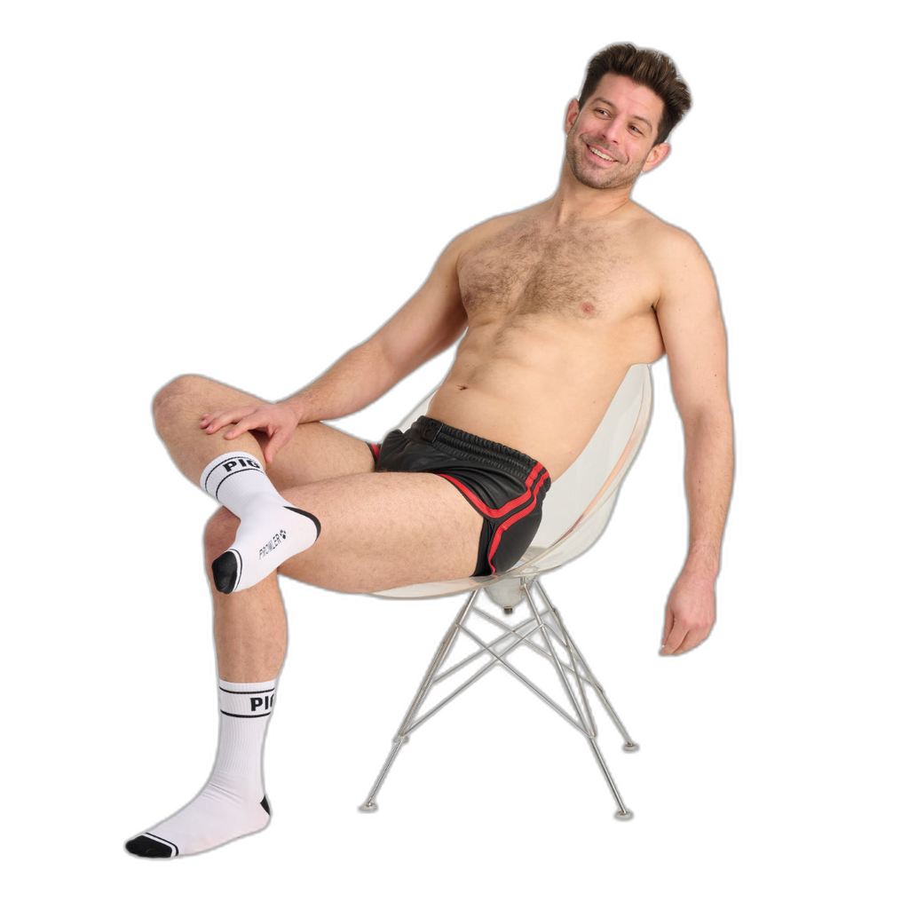 Prowler RED Pig Socks White Black