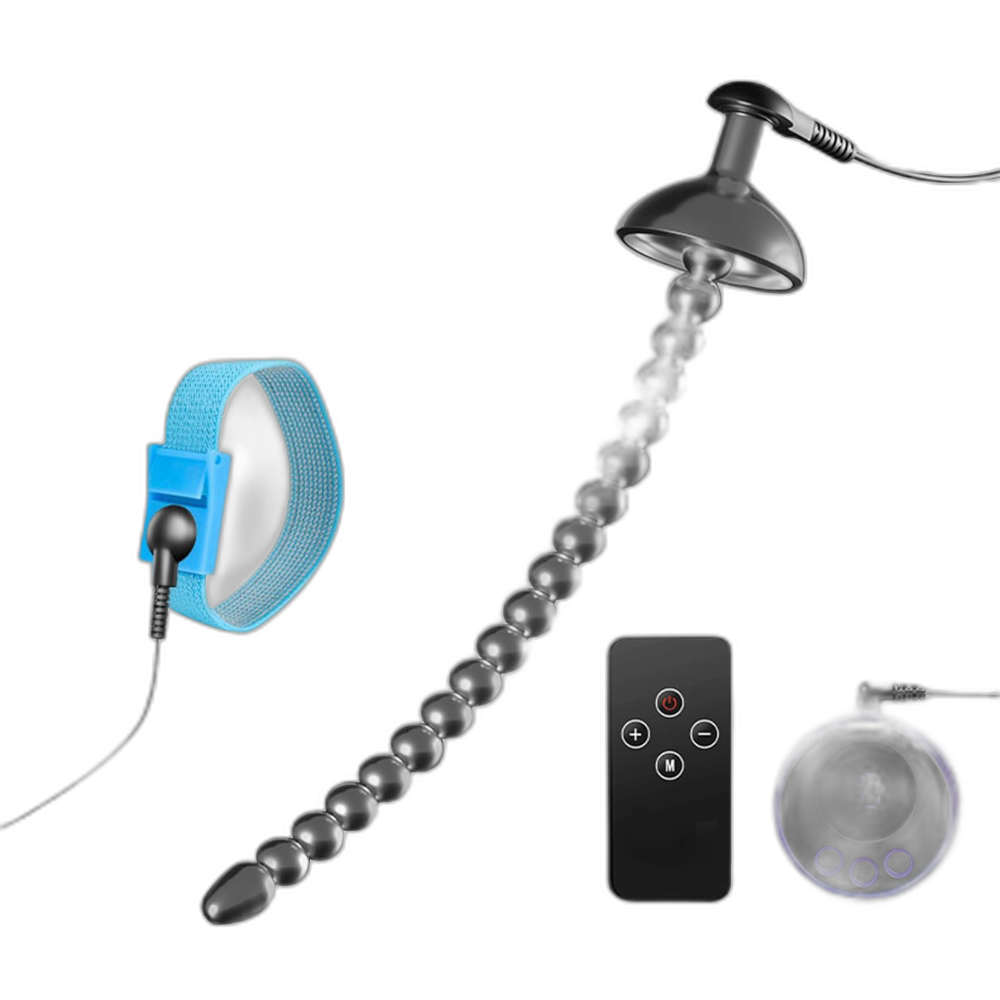Beaded Blade - Remote-Control E-Stim Urethral Sound