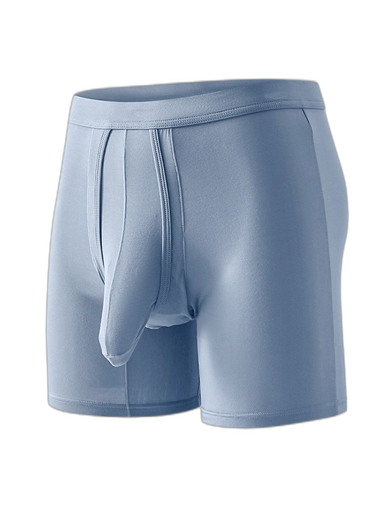 Sexy Separated Ball Pouch Boxer Briefs For Men