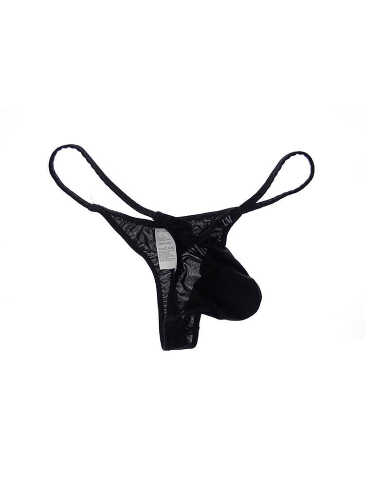 Men's Low-Rise Sexy Pouch Thin-Strap Thong