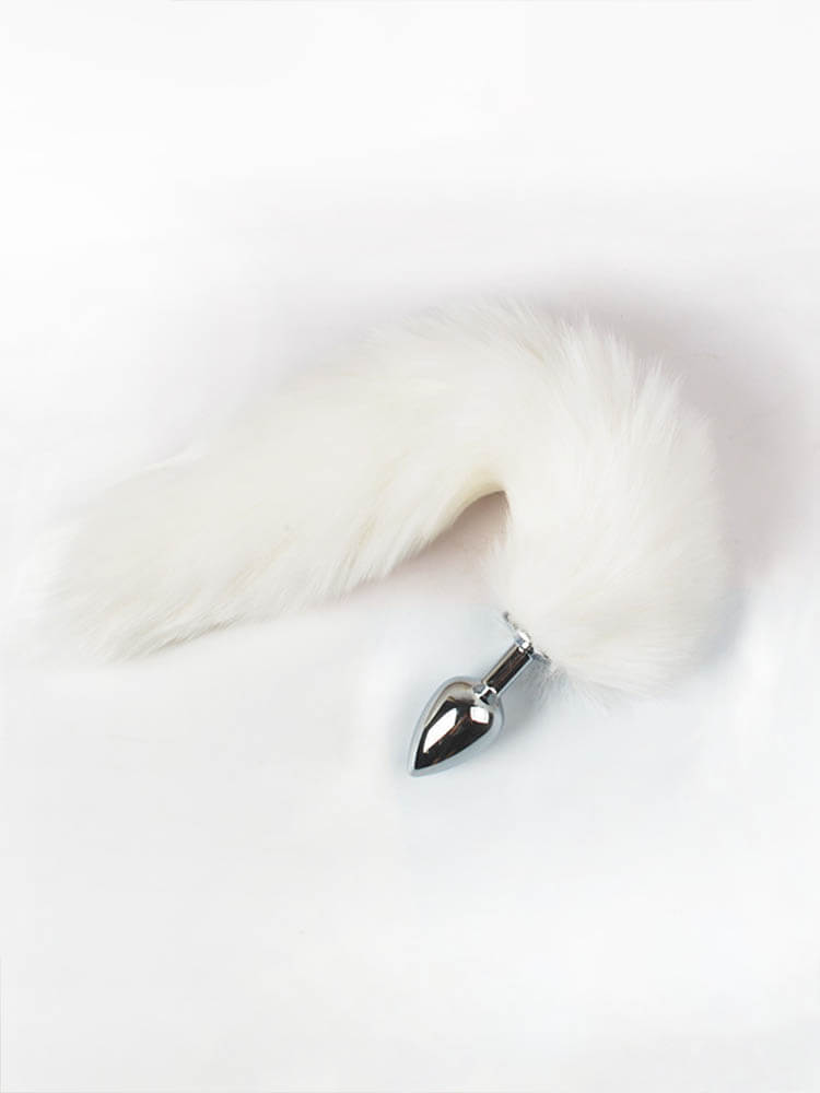 Sexy Fox Tail Pom-Pom Thin Strap Thong