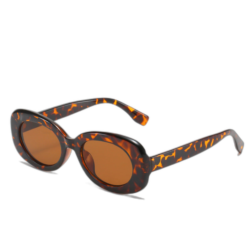 Retro Oval Sunglasses