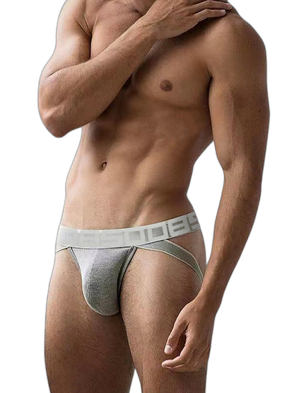 Men's Ribbed Jockstrap Underwear Athletic Supporters