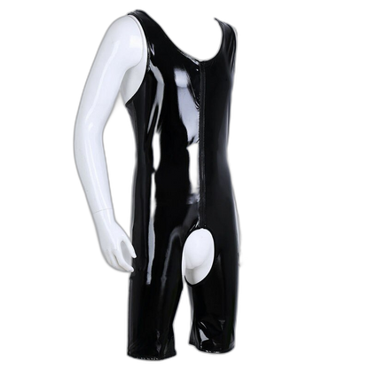 PVC Vinyl Vixen Bodysuit