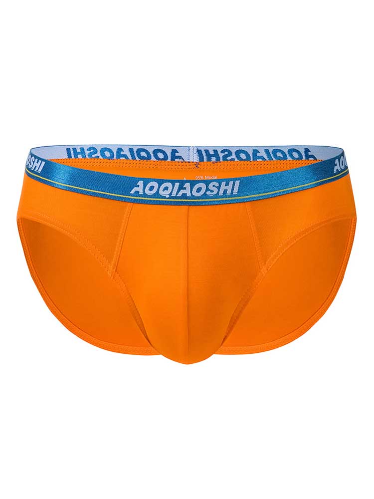 Men's Sexy Low-Rise U-Convex Pouch Modal Briefs