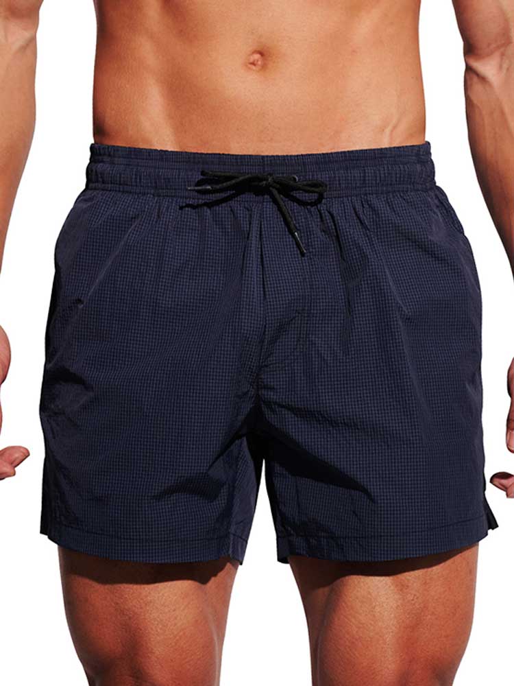 Men's Loose Quick-Drying Drawstring Beach Shorts