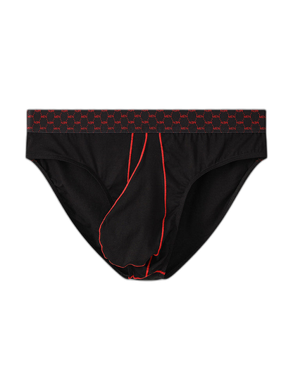 3 Pack Men's Sexy Large Pouch Breathable Comfortable Cotton Briefs