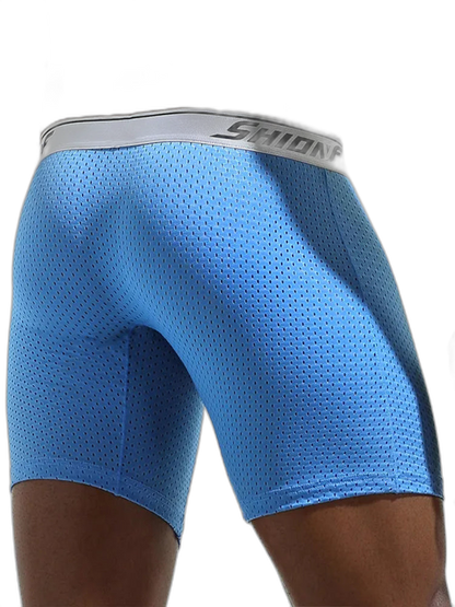 2 Pack Men’s Mesh Separate Pouch Boxers Briefs