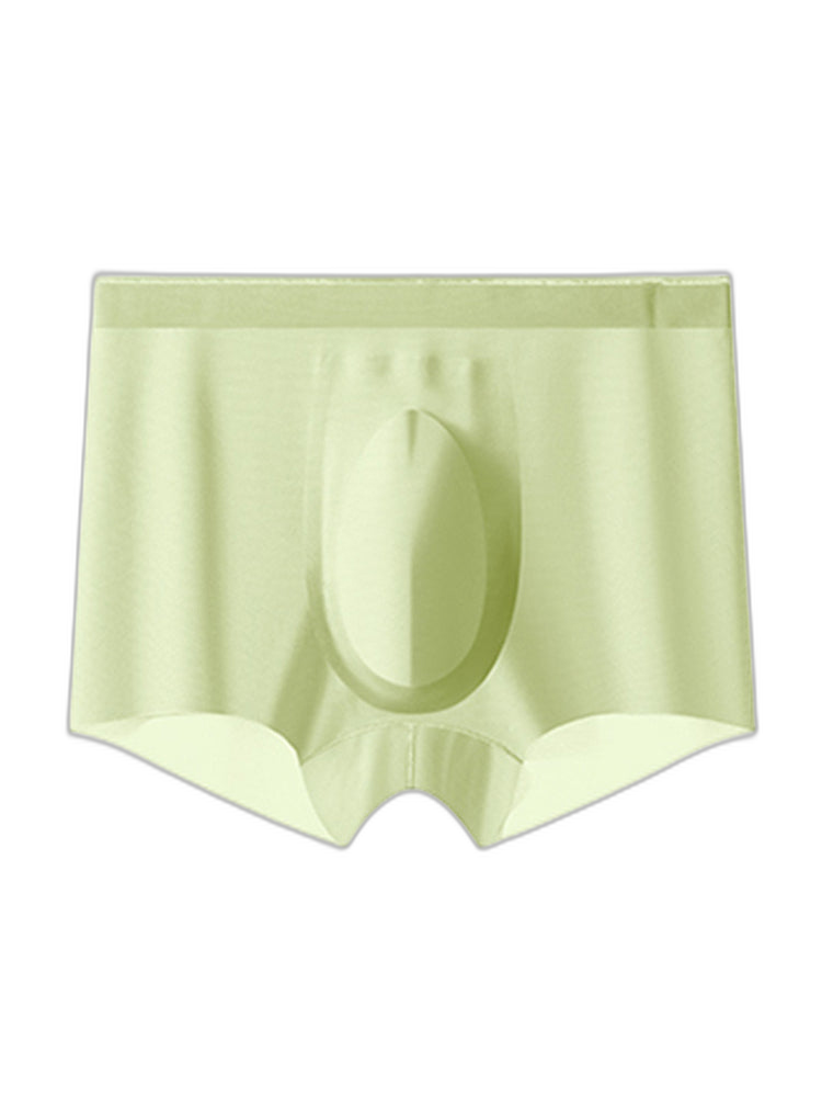 2 Pack Men's Ultra-Thin Ice Silk Quick-Dry Trunks