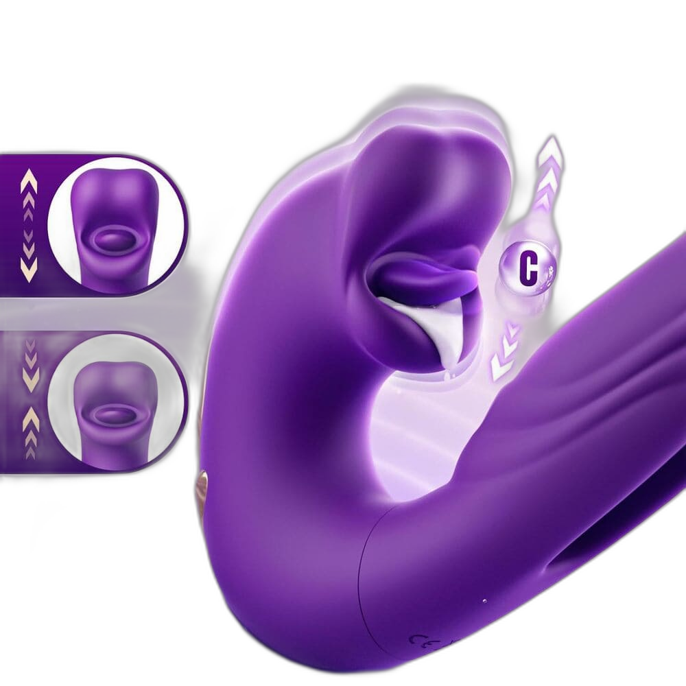 Ivy - 3-in-1 Vibrator for G-Spot, Clitoral & Anal Pleasure