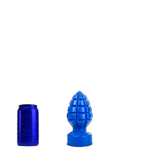 ruff GEAR Grenade Butt Plug 5.5 Inch Blue