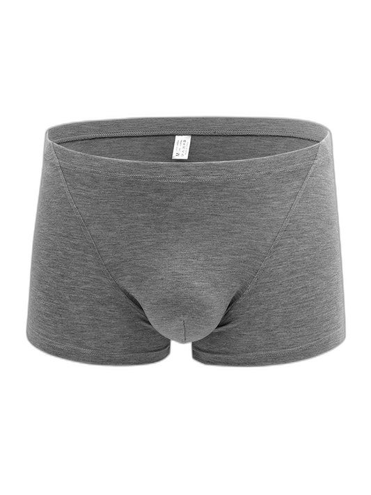 3-pack Men's Bamboo Fiber U-pouch Boxer Briefs