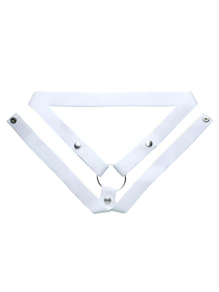 Men's Chastity Lock Elastic Auxiliary Belt