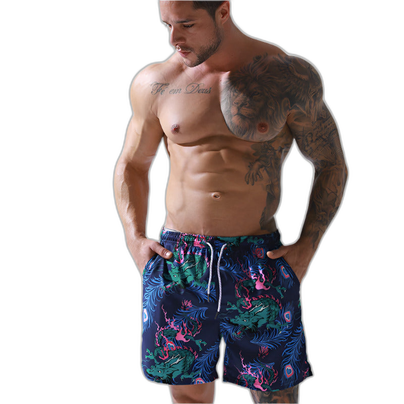 Peacock Swim Shorts