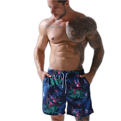 Peacock Swim Shorts