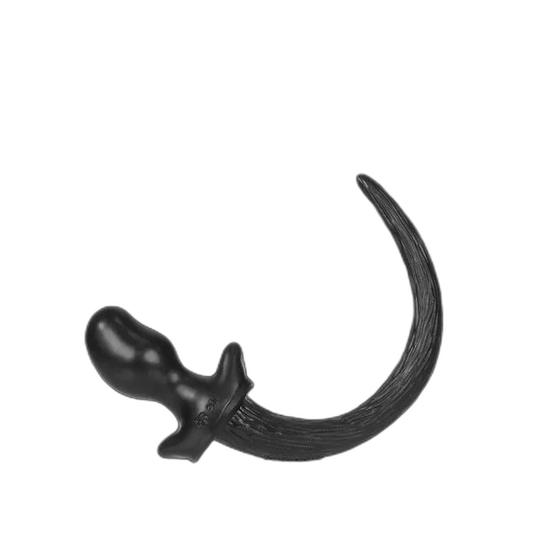 Oxballs Silicone Puppy Tail, Black