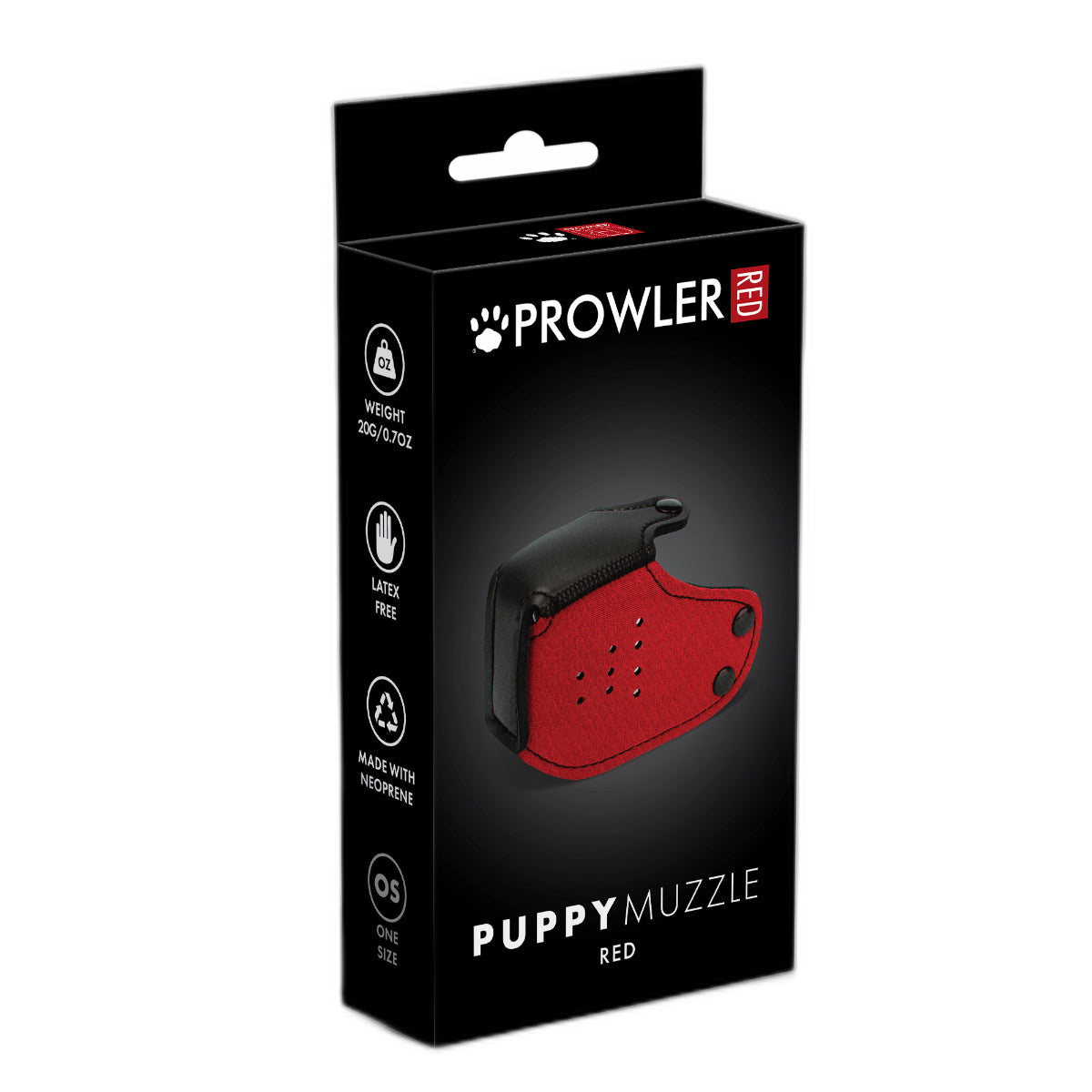 Prowler RED Puppy Muzzle Red
