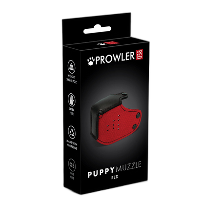 Prowler RED Puppy Muzzle Red