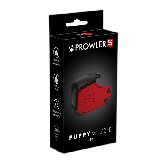 Prowler RED Puppy Muzzle Red