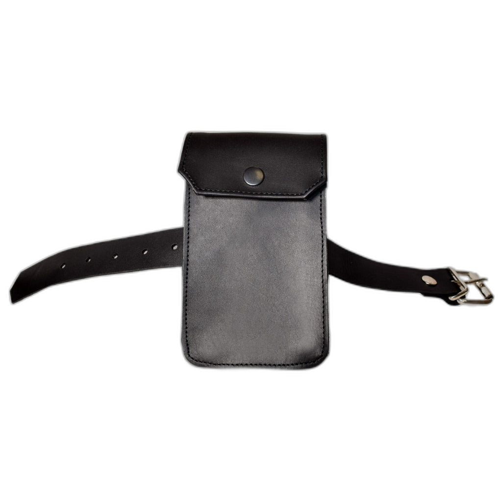 Prowler RED Leather Buckle Pouch Black