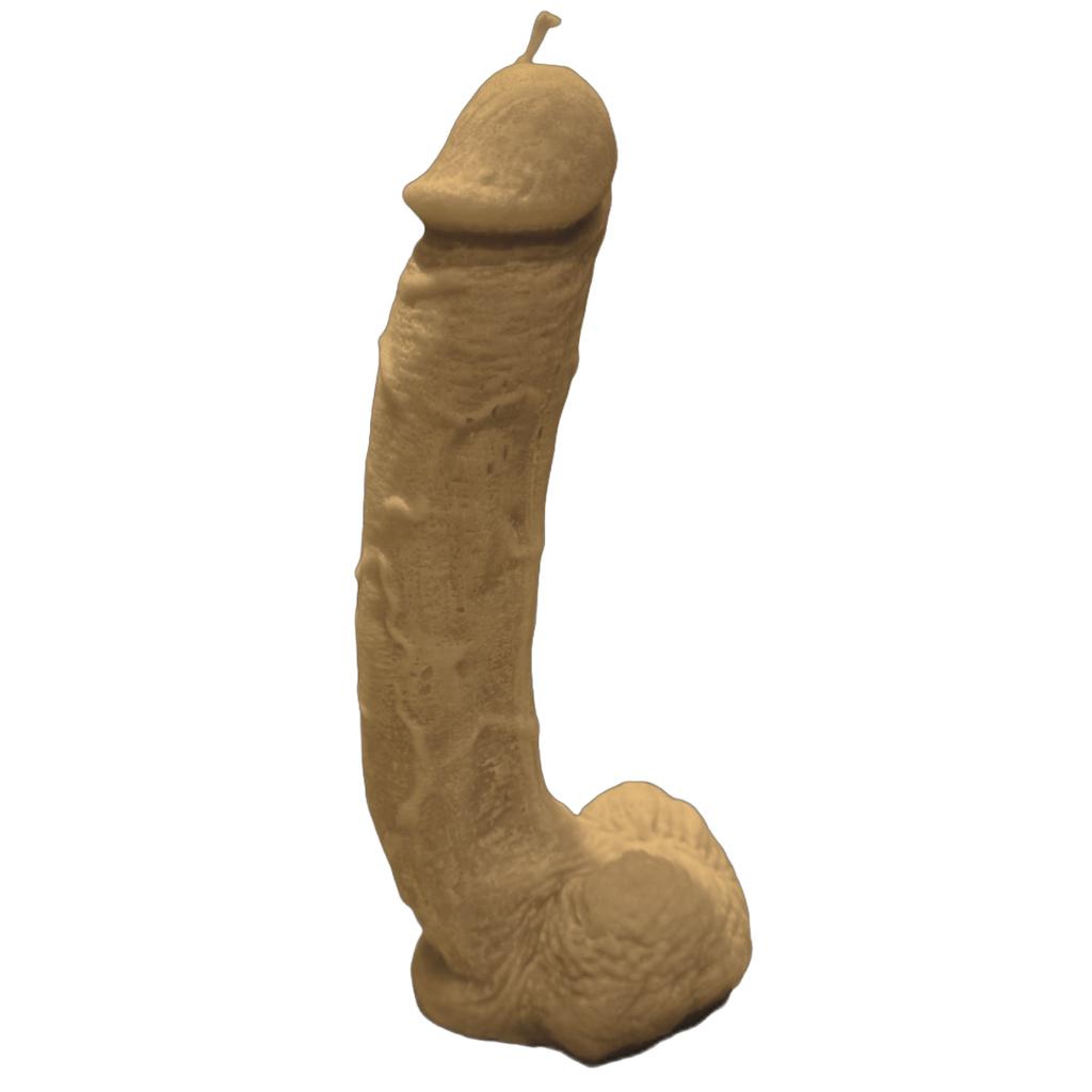 10.5" Cock Pumpkin Spice Penis XL Candle