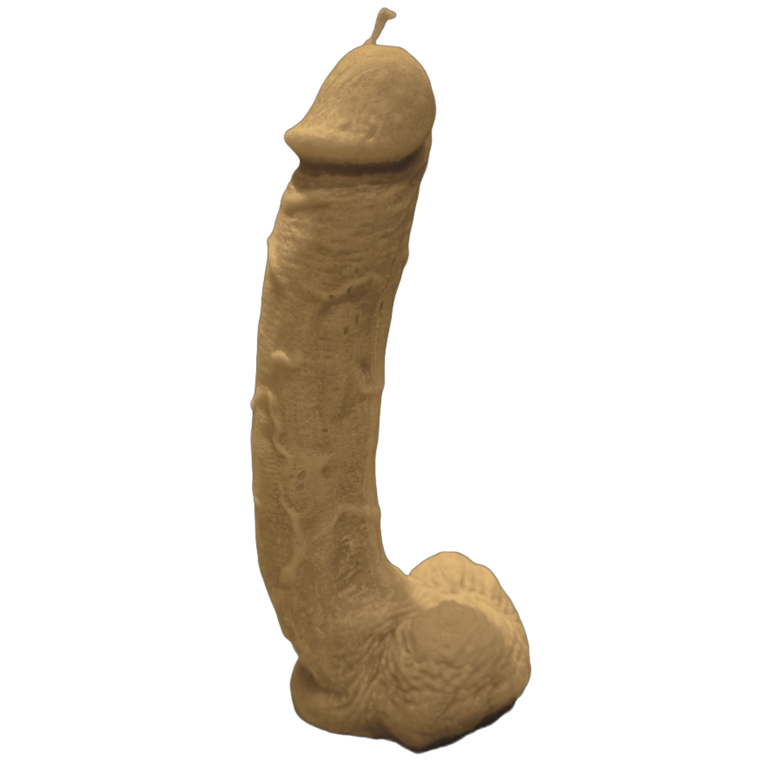 10.5" Cock Pumpkin Spice Penis XL Candle