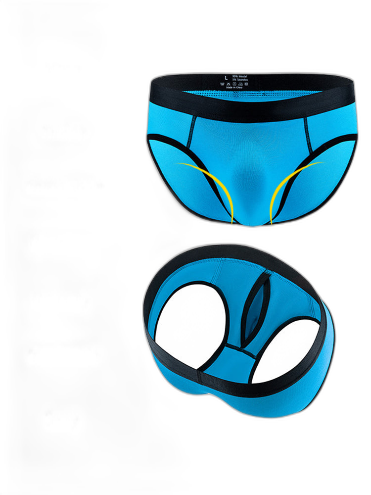 3-pack Men's Low-rise Compartment Lift Independent Pouch Briefs