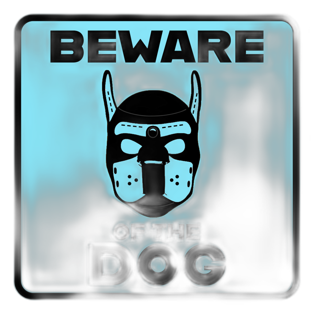 BEWARE OF THE DOG Coasters