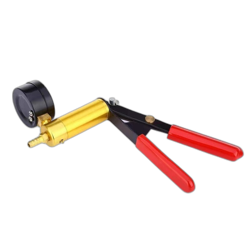 Endurance Pro Vacuum Pump Handle Black with PSI Gauge