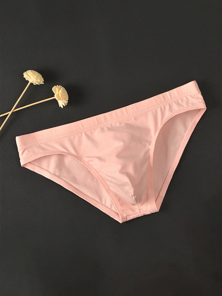 Men's Low-Rise Breathable U-Convex Pouch Briefs