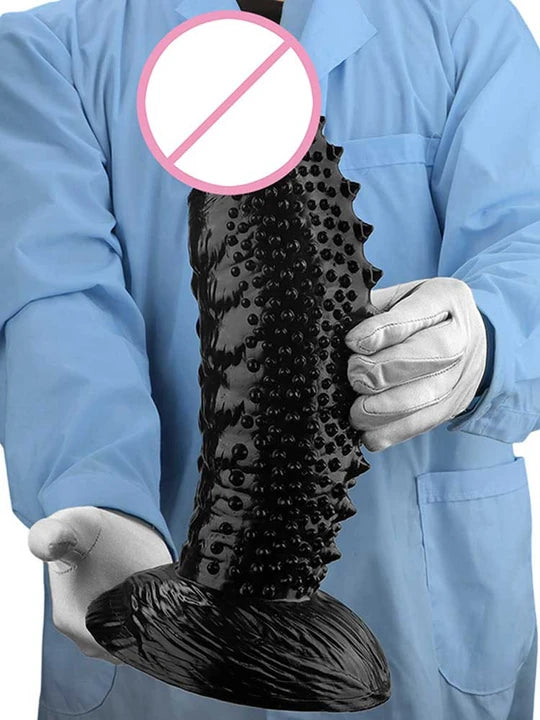 Wolf Fang Spike Anal Plug With Suction Cup