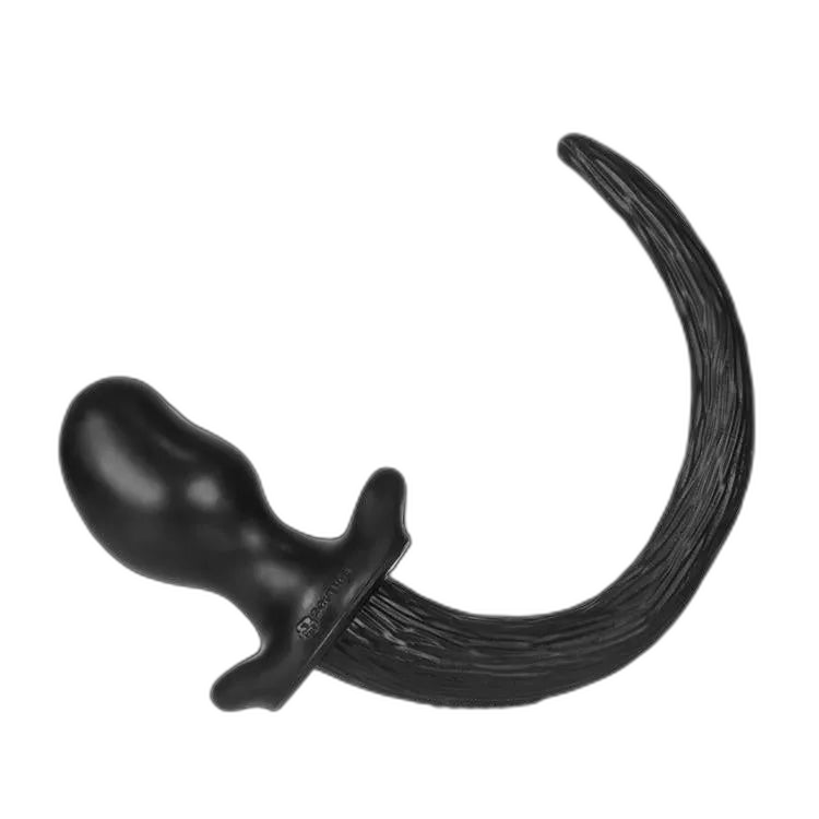 Oxballs Silicone Puppy Tail, Black
