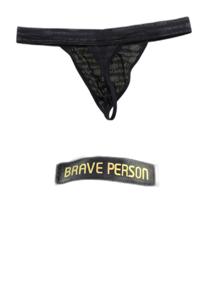 3-pack Men's Lace Obscure Embossed G-String Thong