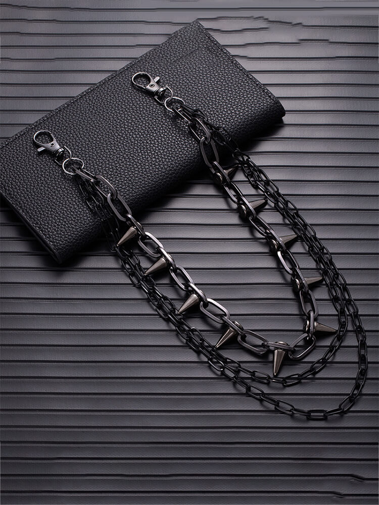 Punk-Style Personalized Rivets Metal Pants Chain